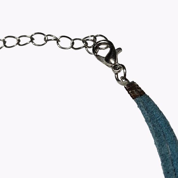 Bono Feather Charm String Bracelet Silver Tone Nature Fashion Jewelry Women - Picture 3 of 5